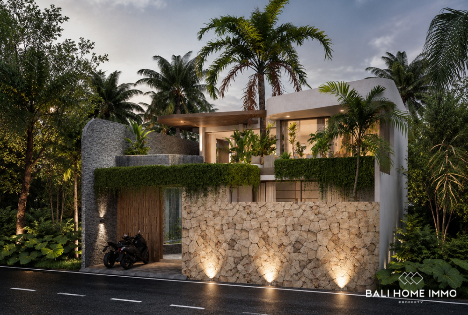 LUXURY OFF PLAN 3 BEDROOM OCEAN VIEW VILLA FOR SALE LEASEHOLD IN ULUWATU view 2
