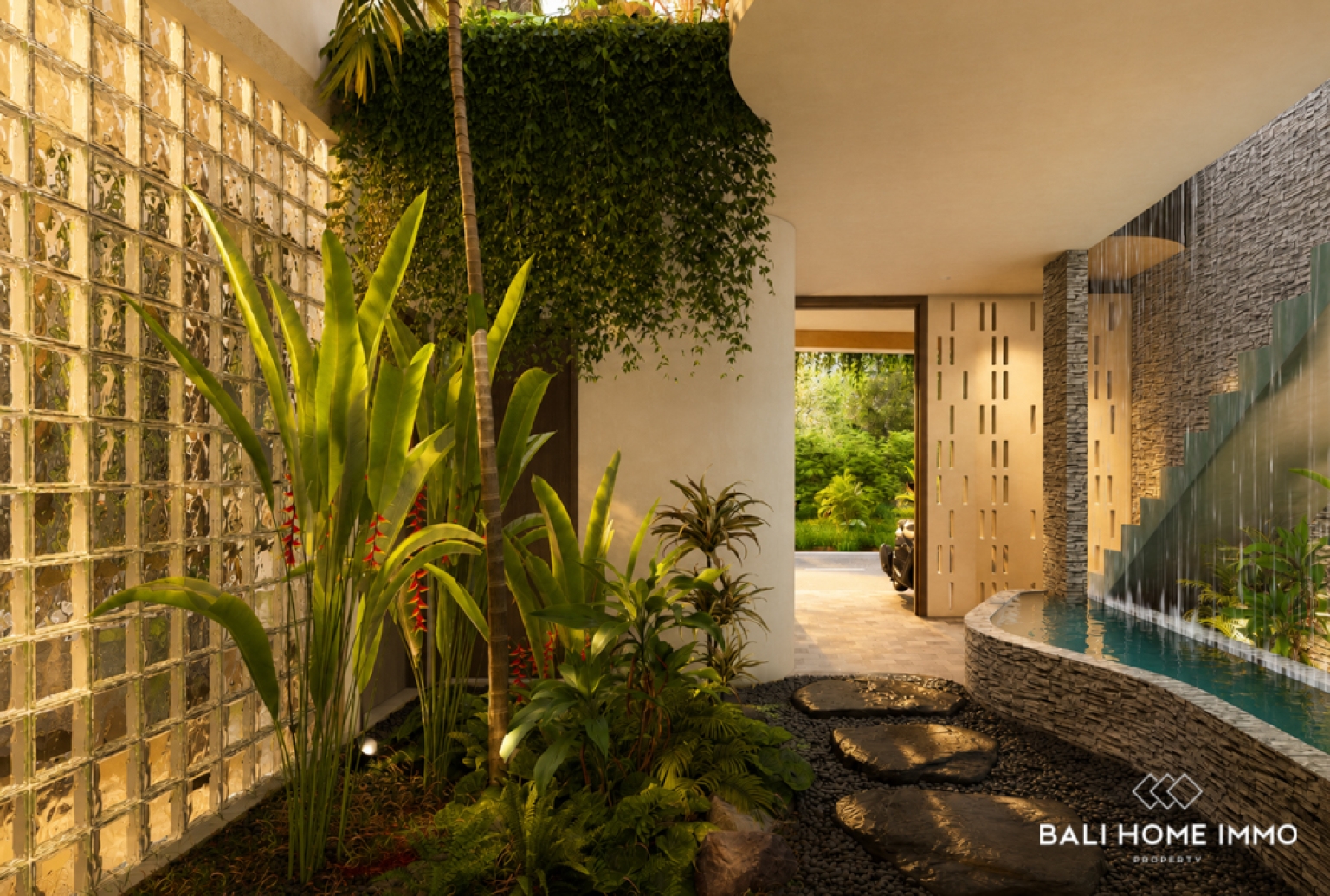 LUXURY OFF PLAN 3 BEDROOM OCEAN VIEW VILLA FOR SALE LEASEHOLD IN ULUWATU view 4