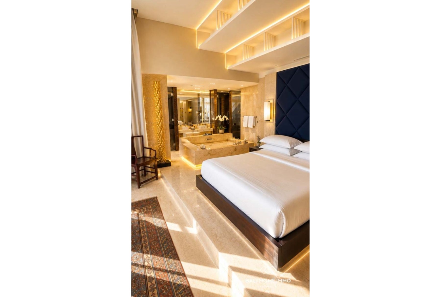 Villa Penthouse Mewah 3 Kamar untuk Dijual dengan Status Hak Sewa di Canggu Bali view 9