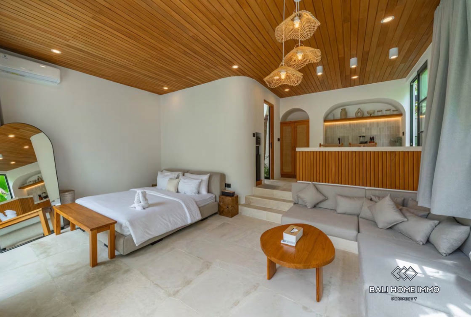 Mediterranean 1 Bedroom Villa For Sale in Ubud view 3