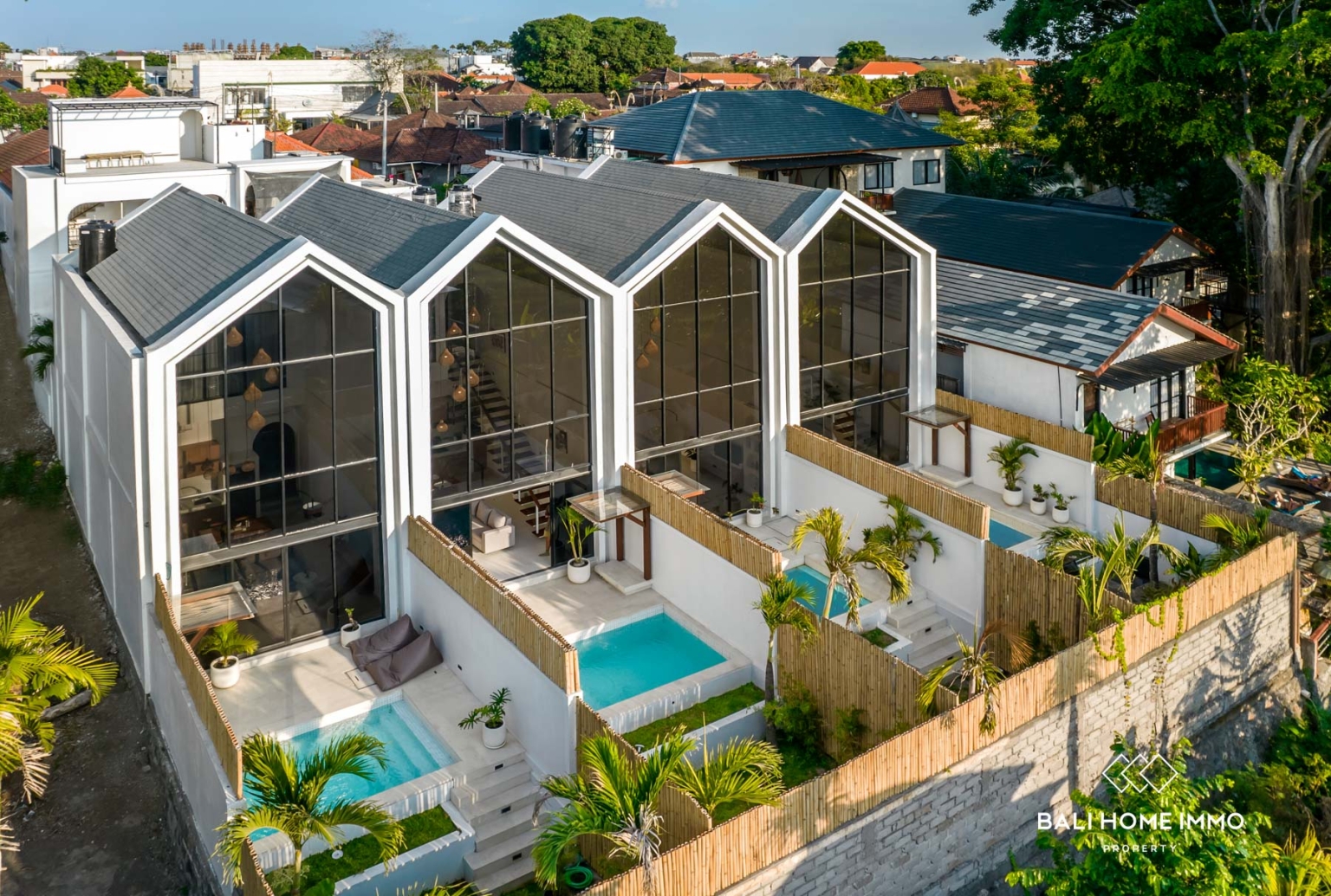VILLA GAYA MEZZANINE 2 KAMAR UNTUK DIJUAL DENGAN HARGA LEASEHOLD DI CANGGU BALI view 20