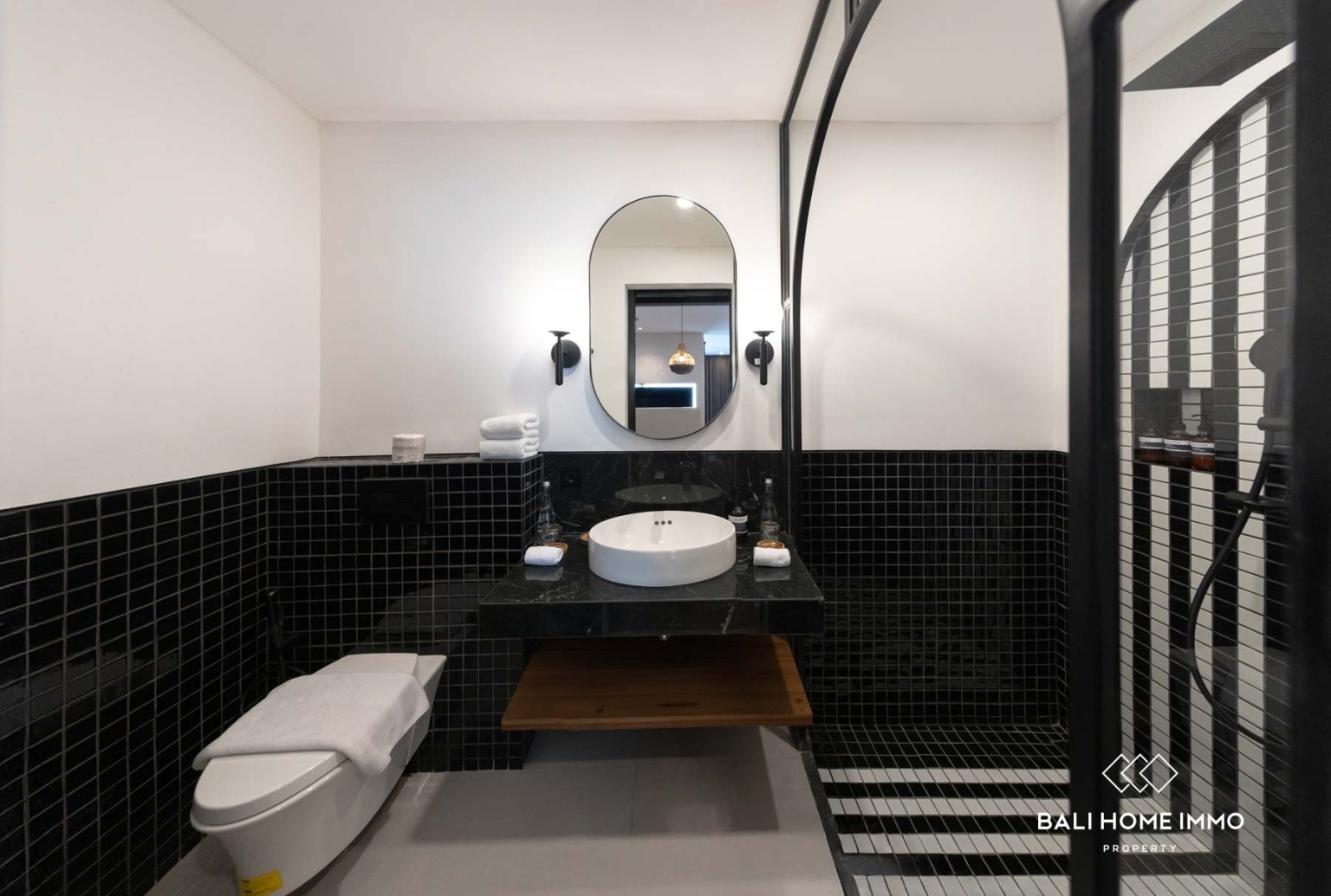 Appartement moderne d'une chambre à coucher à vendre en bail emphytéotique à Berawa, Bali view 11