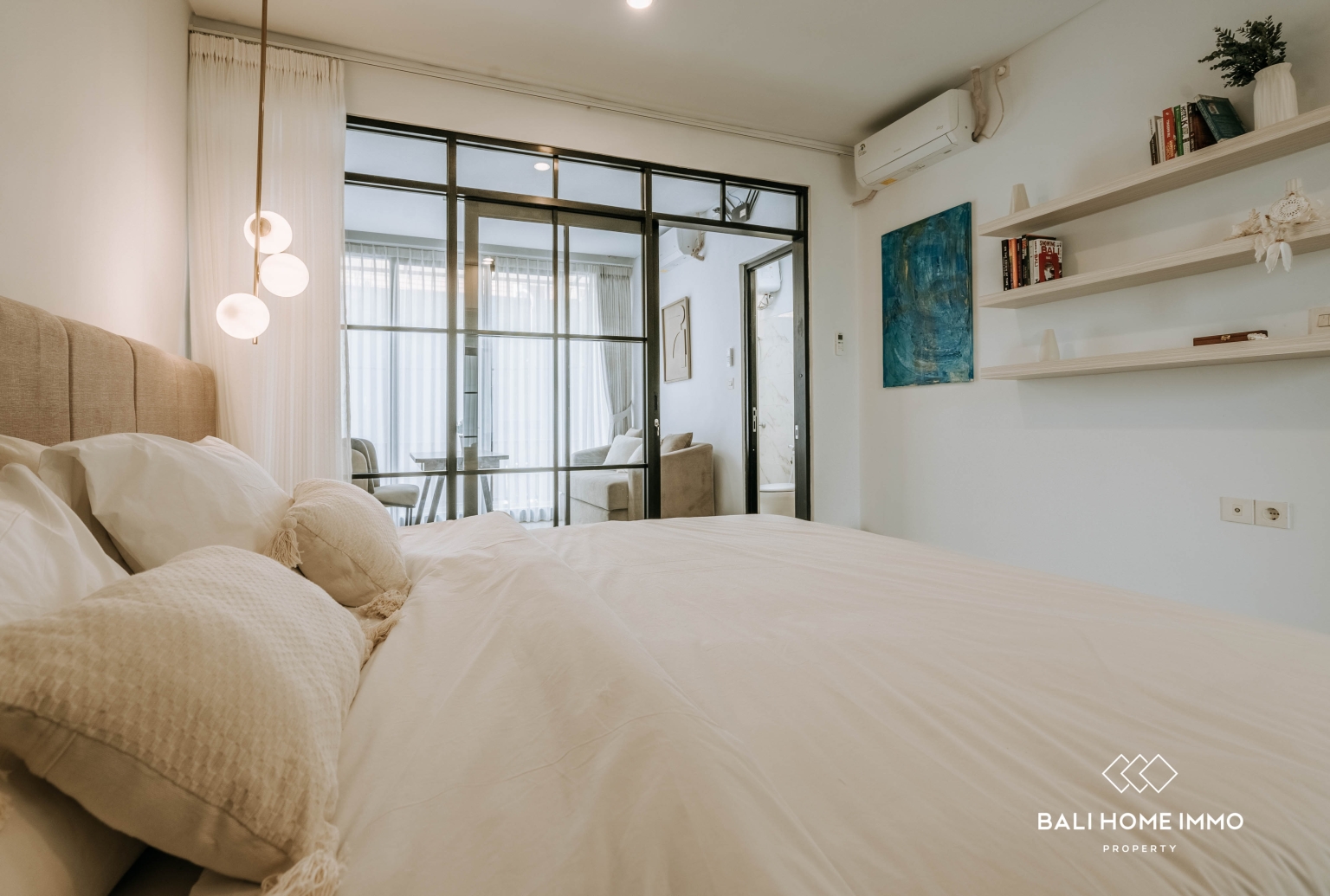 Villa Modern 1 Kamar + Ruang Kerja dengan Sauna Pribadi Dijual di Tumbak Bayuh view 11