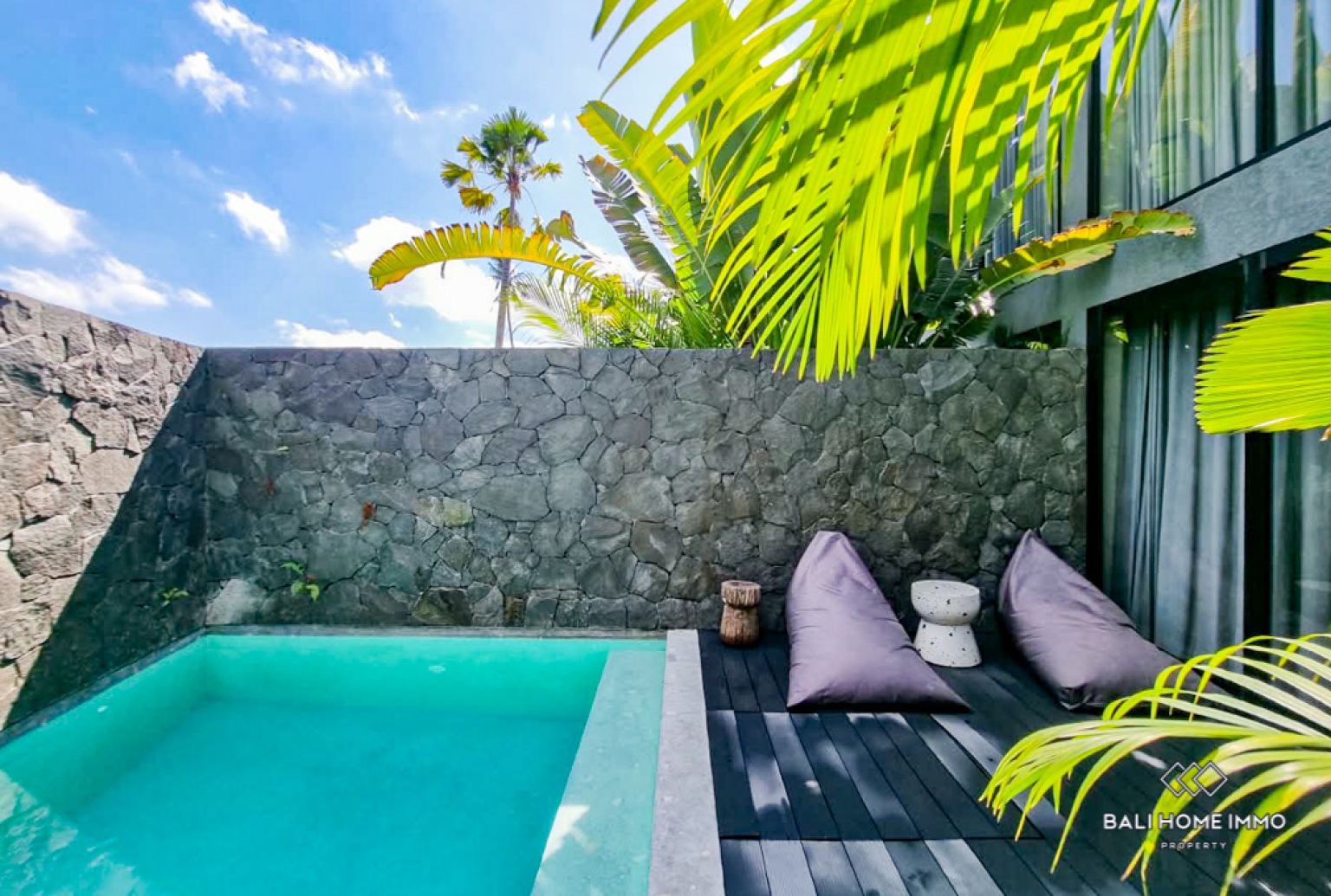 Villa moderne 1 chambre à vendre en bail à Bali Canggu Babakan view 17
