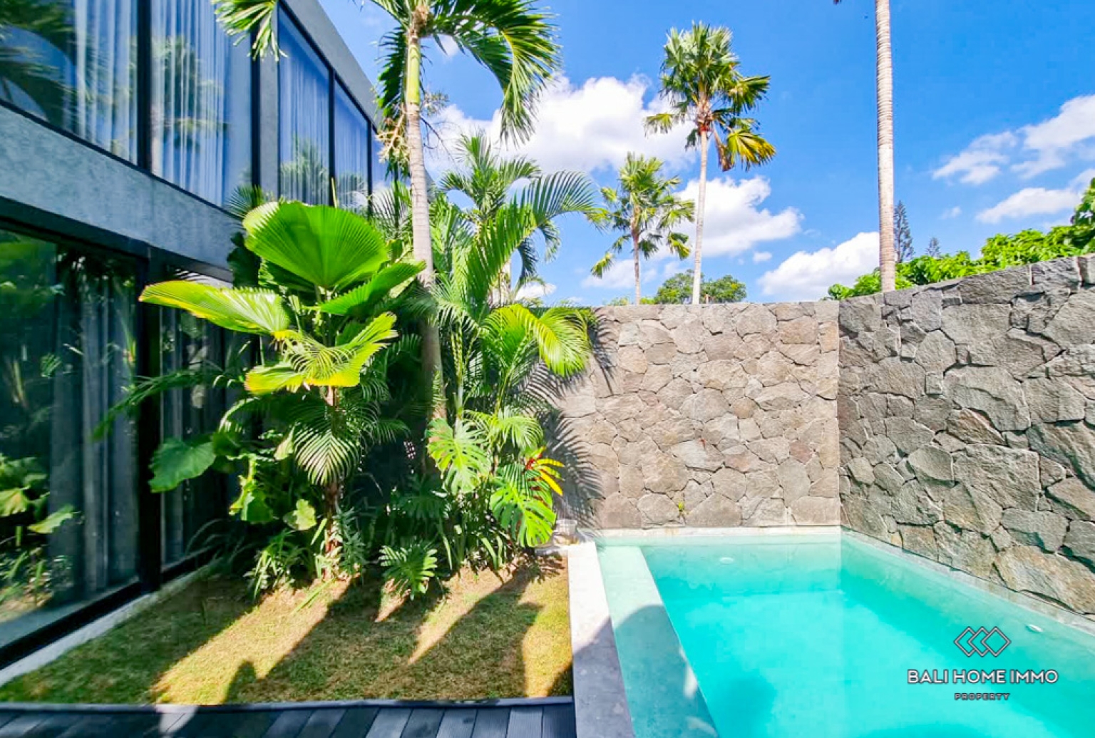 Villa moderne 1 chambre à vendre en bail à Bali Canggu Babakan view 18