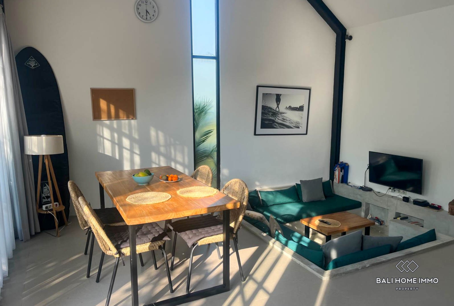 Modern 1 Bedroom Villa for Sale Leasehold in Pererenan view 2