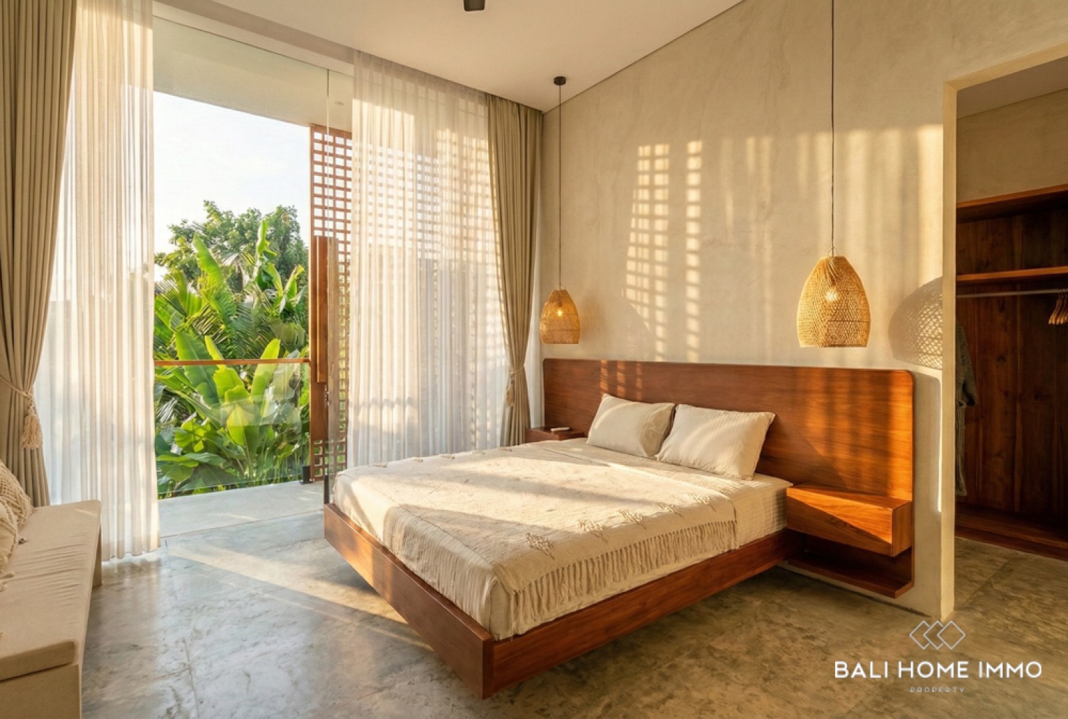 Villa moderne de 2 chambres avec vue sur l'océan à vendre en bail emphytéotique à Pandawa view 9