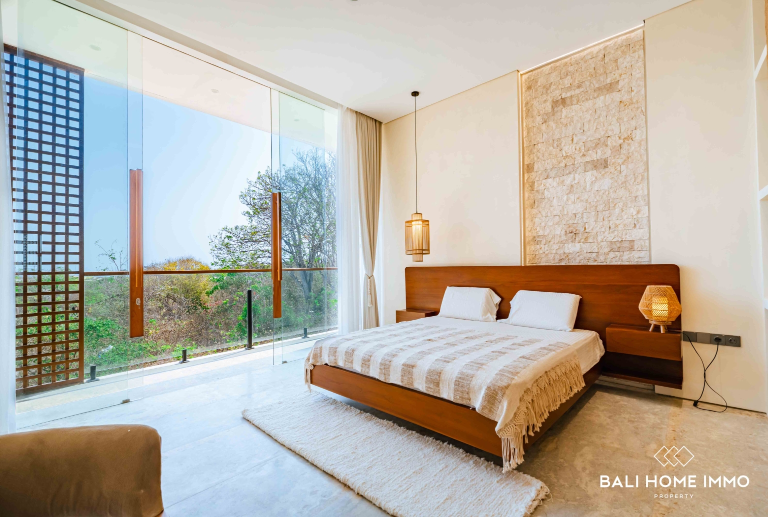 VILLA MODERN 2 KAMAR DENGAN PEMANDANGAN LAUT UNTUK DIJUAL DI PANDAWA view 15