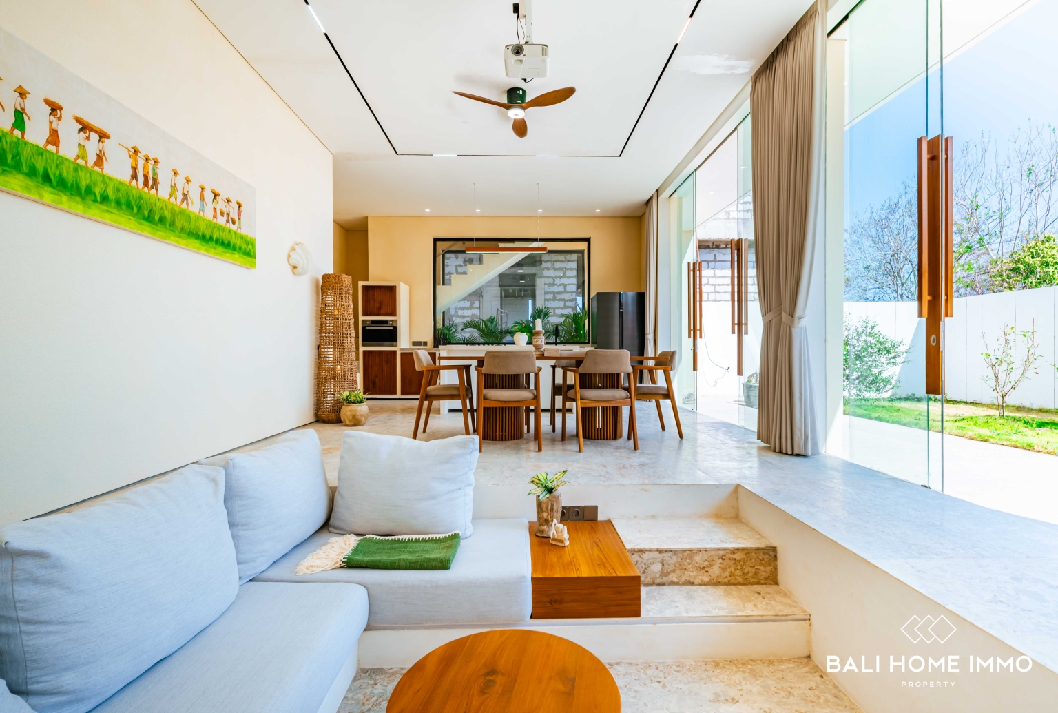 VILLA MODERN 2 KAMAR DENGAN PEMANDANGAN LAUT UNTUK DIJUAL DI PANDAWA view 5