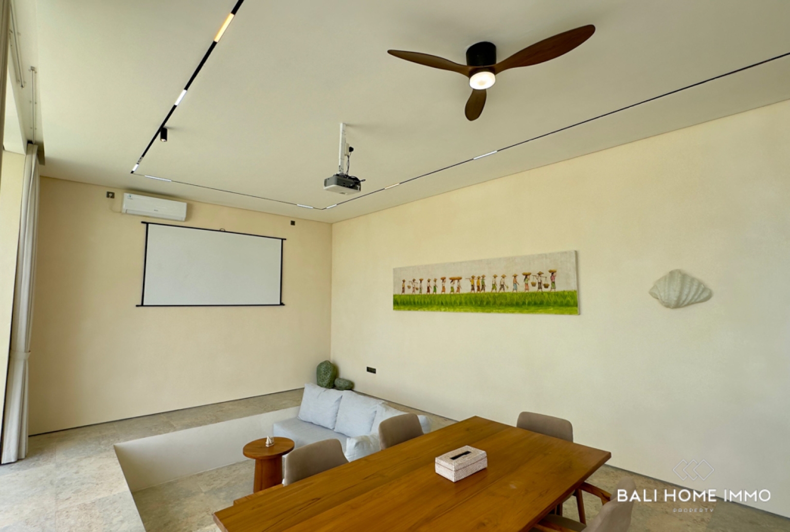 Villa moderne de 2 chambres avec vue sur l'océan à vendre en bail emphytéotique à Pandawa view 4