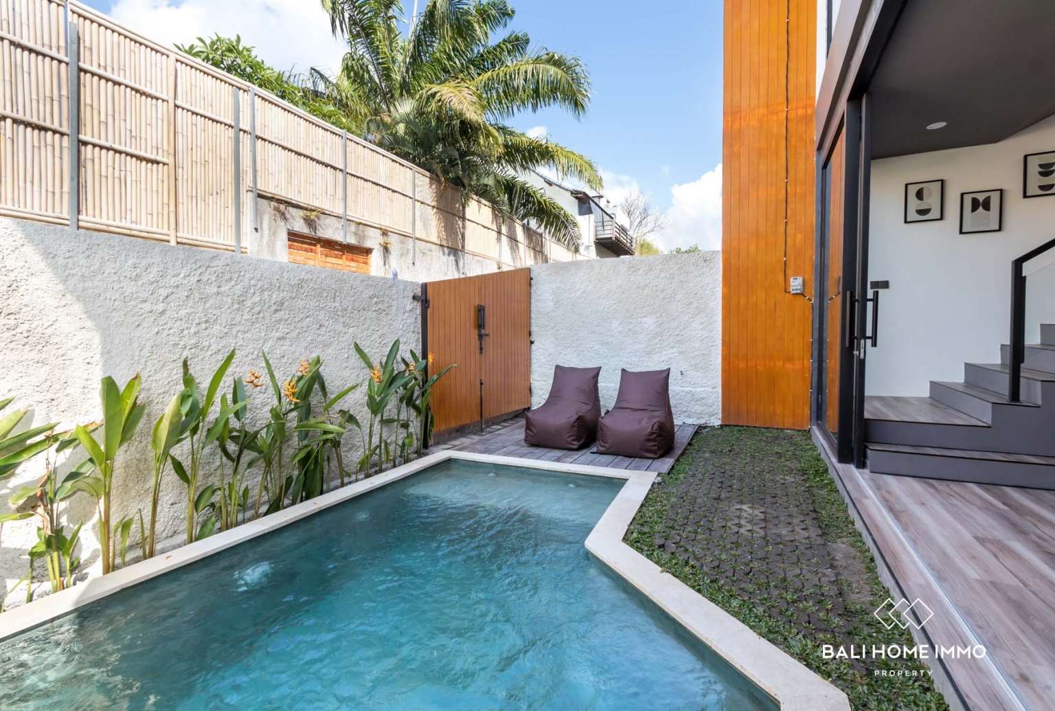 Villa Modern 2 Kamar UNTUK DIJUAL DENGAN SERTIFIKAT LEASEHOLD di UMALAS BALI view 23