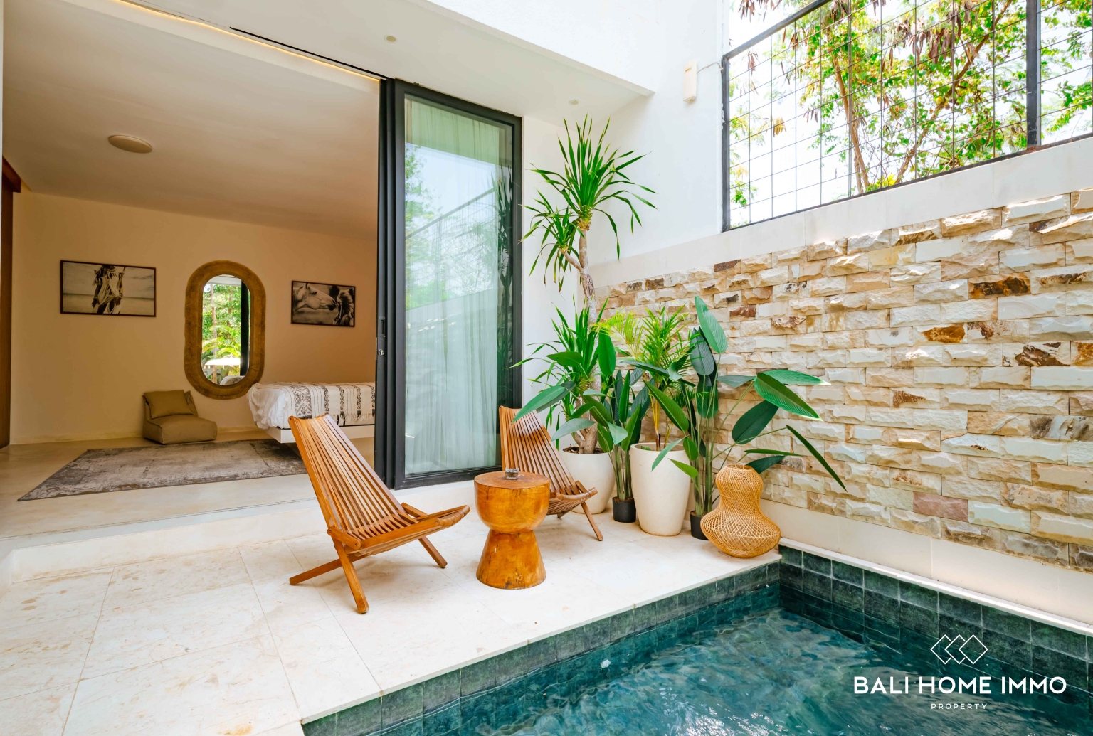 Villa moderne de 2 chambres à vendre à Bingin – Terrasse sur le toit et cadre verdoyant et paisible view 4