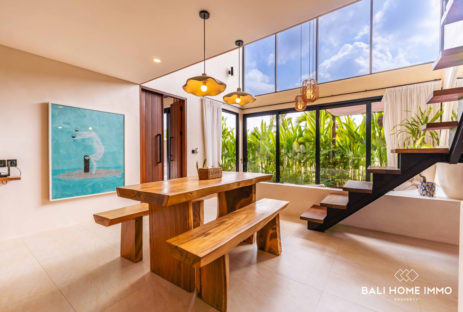 Villa moderne de 2 chambres à vendre à Cemagi, Bali view 9