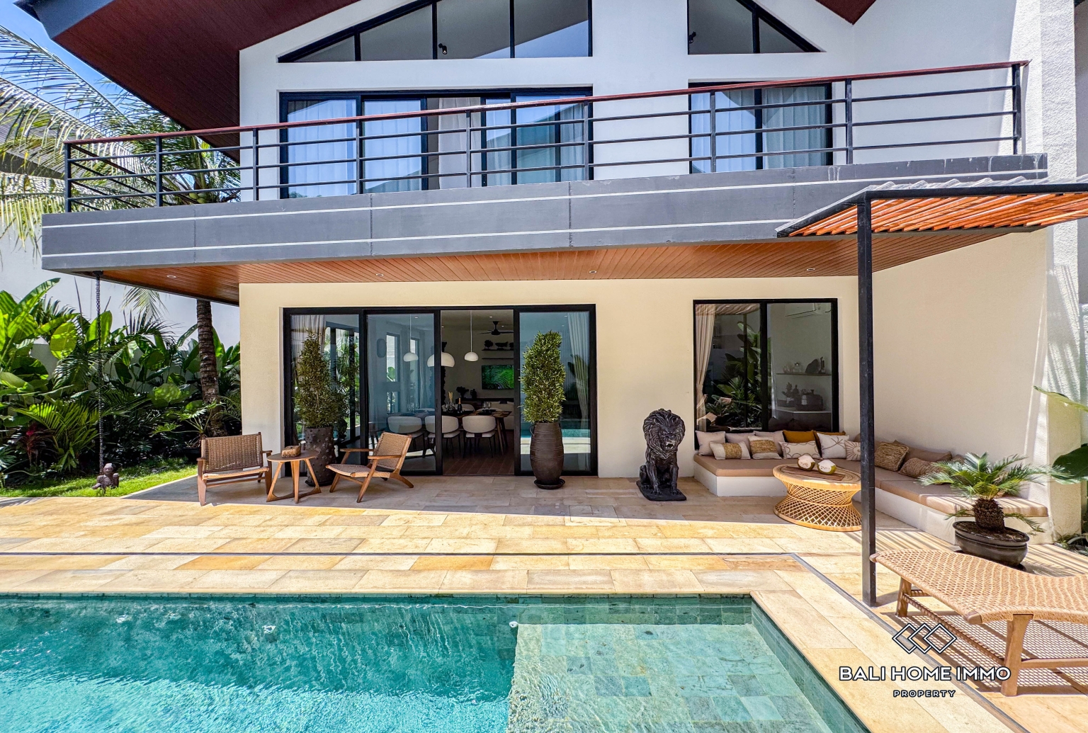 Villa moderne de 2 chambres à vendre à Wanayu, Ubud view 2