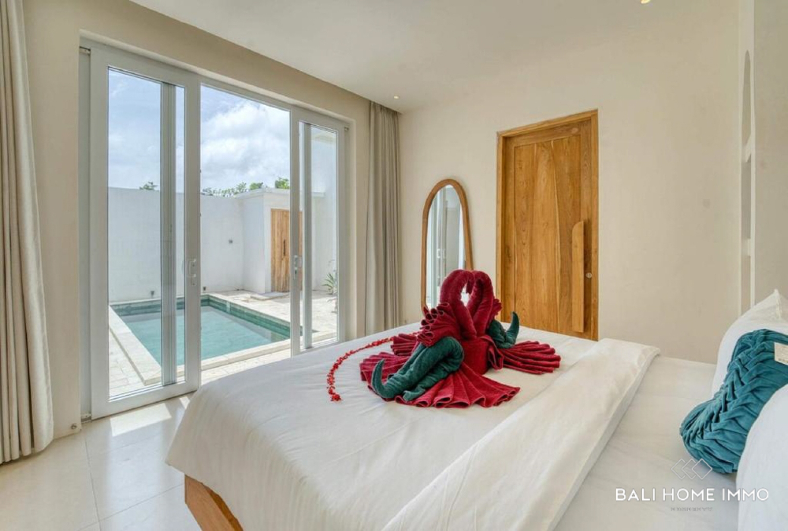 Villa moderne de 2 chambres à vendre en bail emphytéotique à Melasti view 9