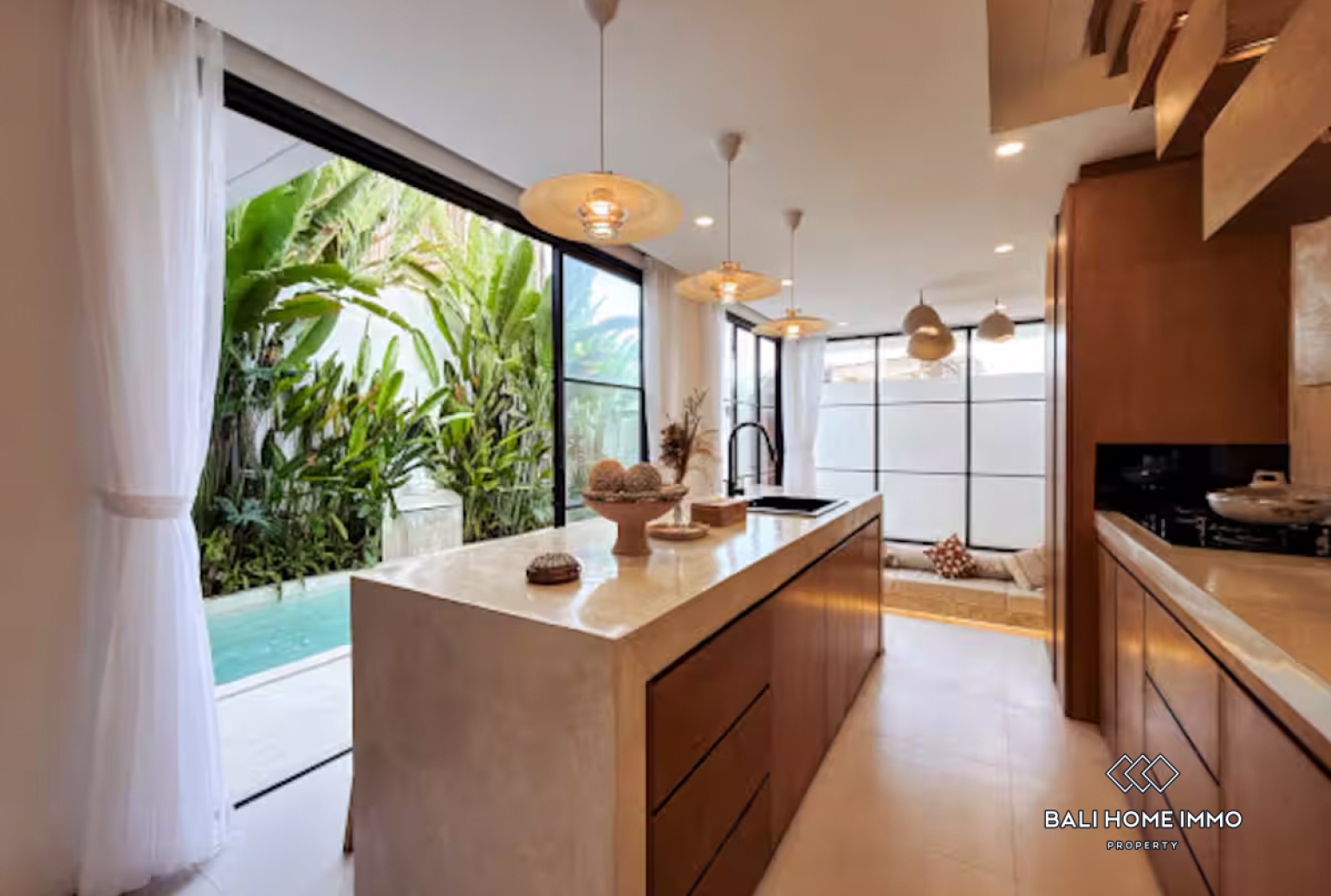 Modern 3 Bedroom Villa for Rental in Bali Cemagi Beachside view 6