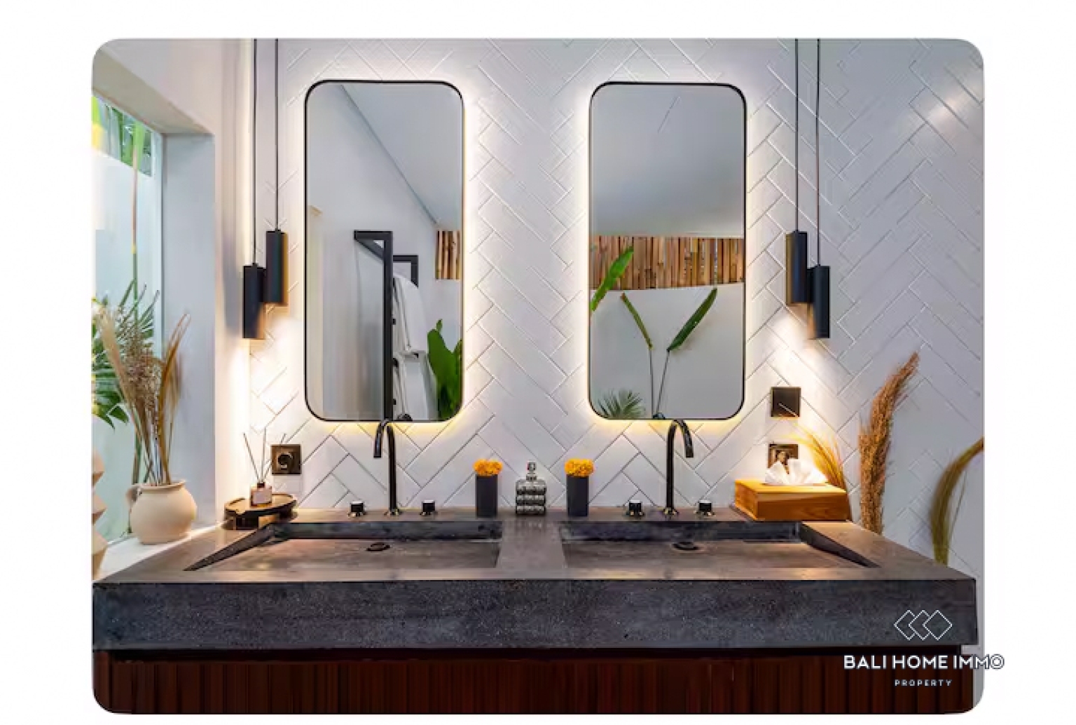 Modern 3 Bedroom Villa for Rental in Bali Cemagi Beachside view 14