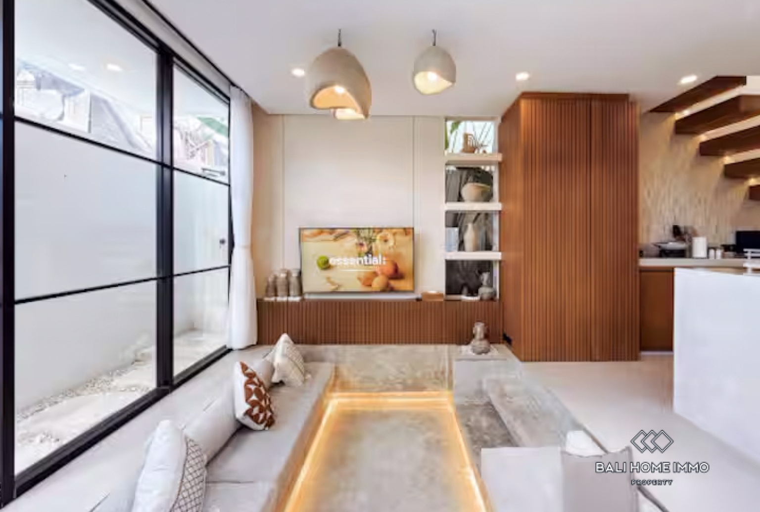 Modern 3 Bedroom Villa for Rental in Bali Cemagi Beachside view 3