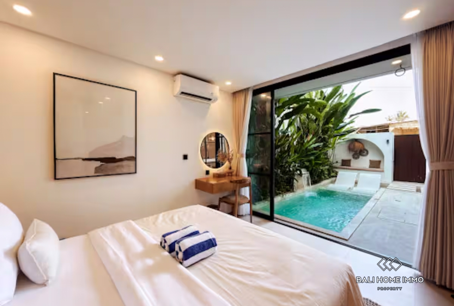 Modern 3 Bedroom Villa for Rental in Bali Cemagi Beachside view 12