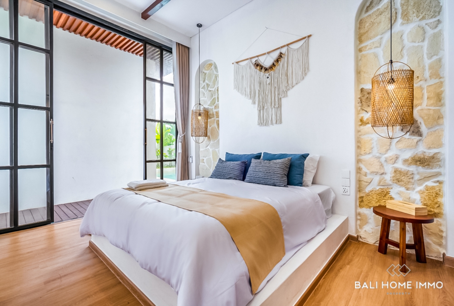 Villa moderne de 3 chambres à vendre en bail emphytéotique à Jimbaran view 9