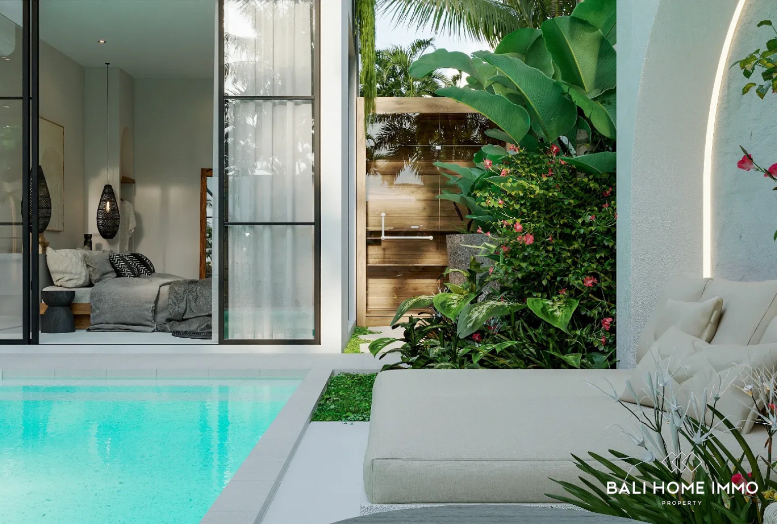 Modern 3-Bedroom Villa for Sale Leasehold in Pecatu Near Bvlgari Resort view 2