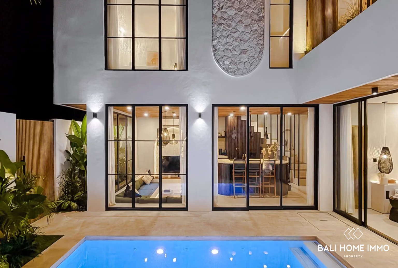 Modern 3-Bedroom Villa for Sale Leasehold in Pecatu Near Bvlgari Resort view 3