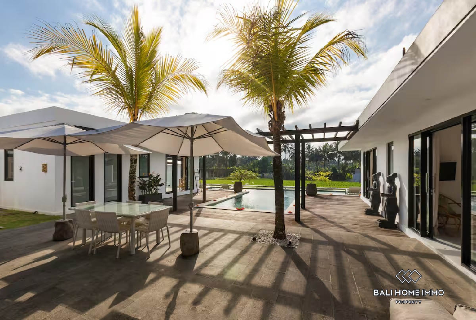 Modern 3-Bedrooms Villa With Ricefield View For Sale in Pejeng Ubud view 20