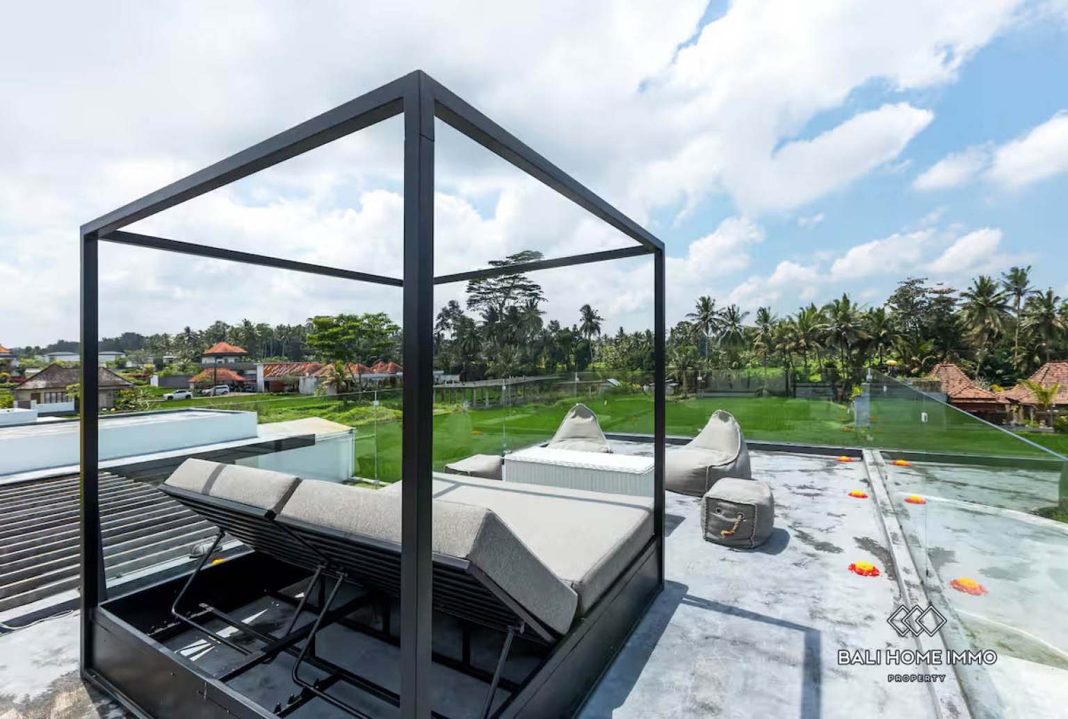 Modern 3-Bedrooms Villa With Ricefield View For Sale in Pejeng Ubud view 19