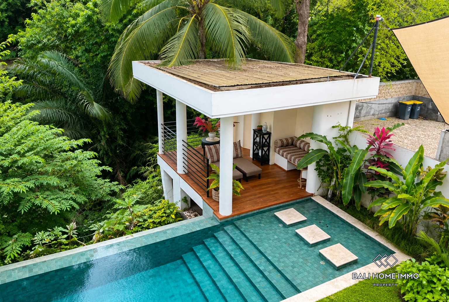 Modern 4-Bedroom Cliffside Villa with for sale and rent in Ubud view 18
