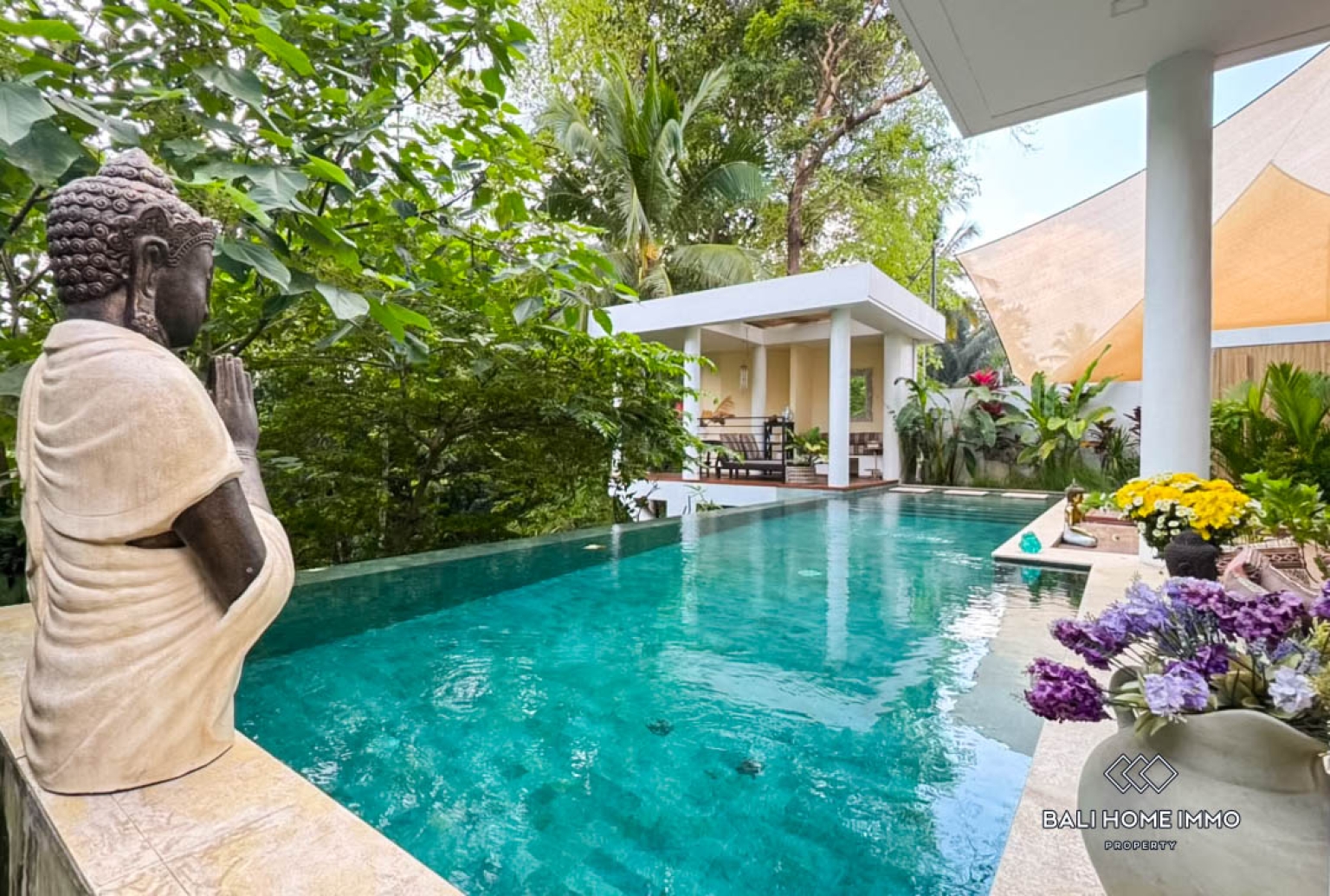 Modern 4-Bedroom Cliffside Villa with for sale and rent in Ubud view 19