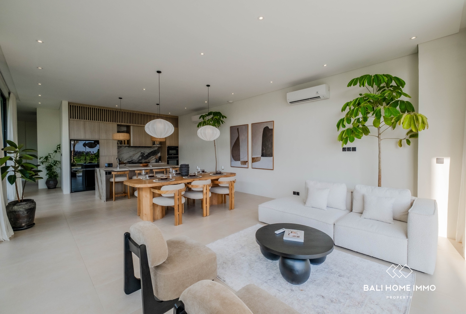 Modern 4 bedroom Villa with Rice Field & Sunset View for sale in Cemagi view 6