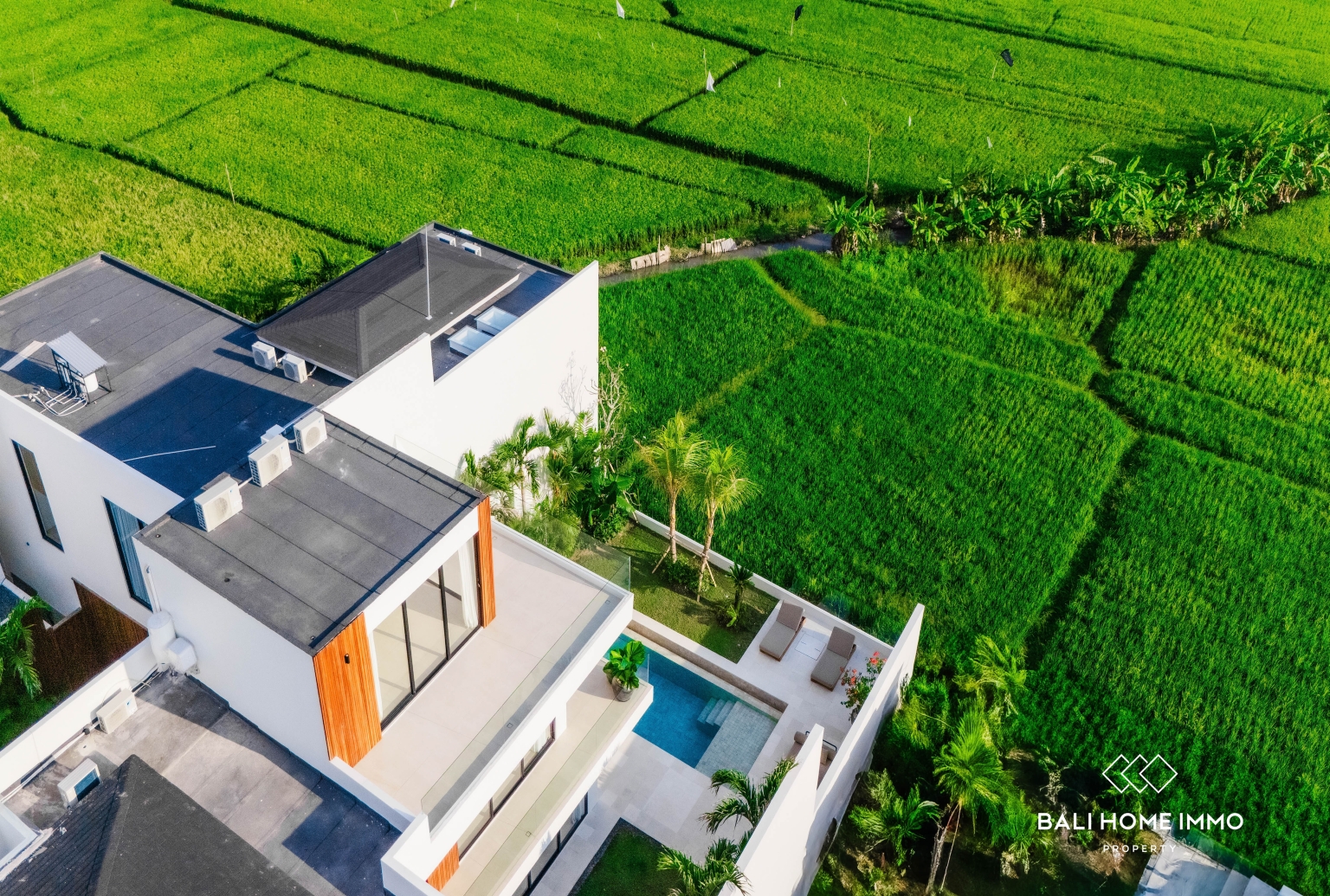 Modern 4 bedroom Villa with Rice Field & Sunset View for sale in Cemagi view 16