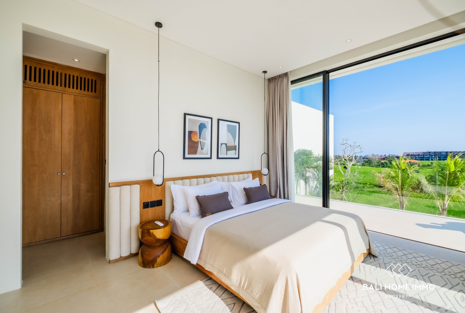 Modern 4 bedroom Villa with Rice Field & Sunset View for sale in Cemagi view 11