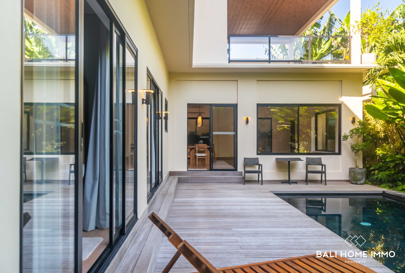 Modern 5 bedroom villa for sale and rental in Sanur Bali view 2