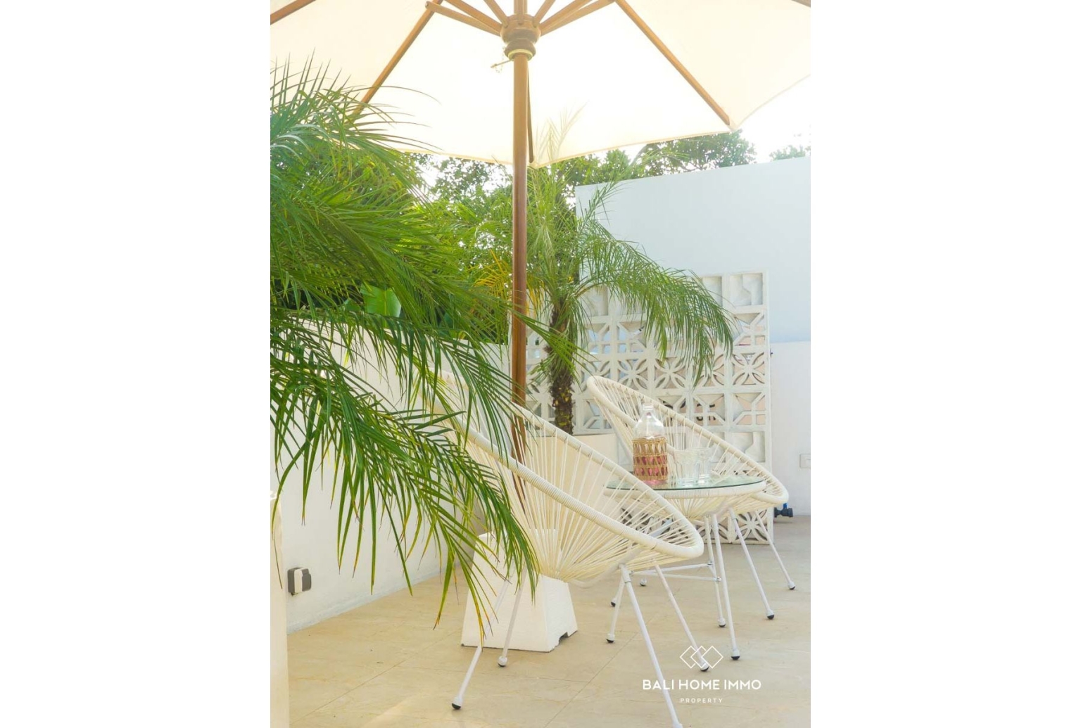 Villa Minimalis Modern 1 Kamar untuk Dijual dengan Status Hak Sewa di Canggu Bali view 13