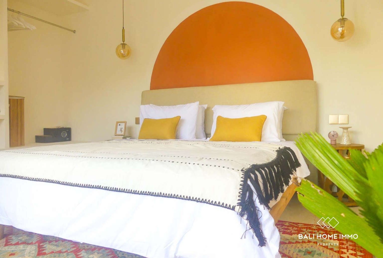 Villa Minimalis Modern 1 Kamar untuk Dijual dengan Status Hak Sewa di Canggu Bali view 10