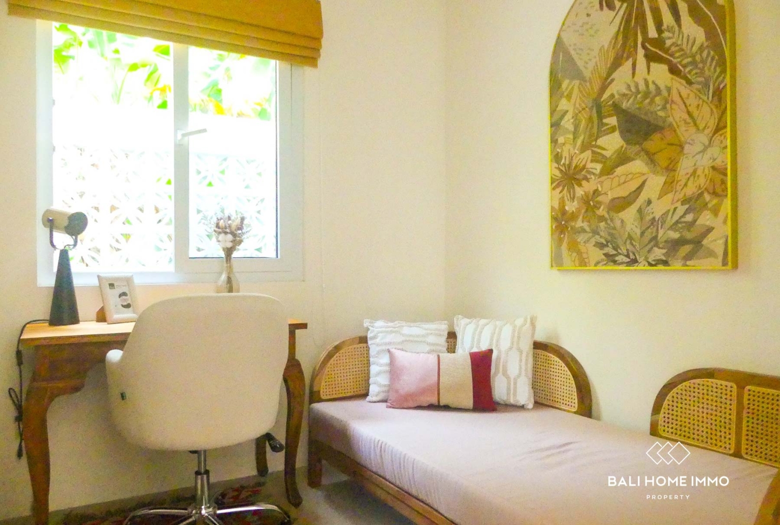 Villa Minimalis Modern 1 Kamar untuk Dijual dengan Status Hak Sewa di Canggu Bali view 7