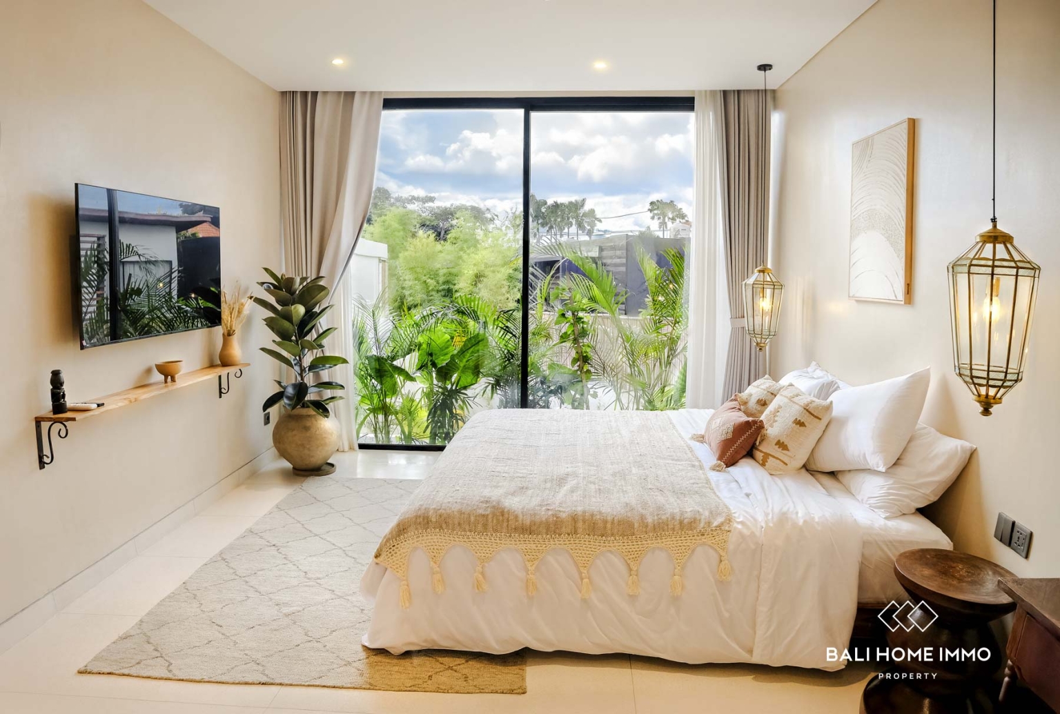 Villa tropicale moderne de 3 chambres à vendre à Prime Berawa Bali view 15