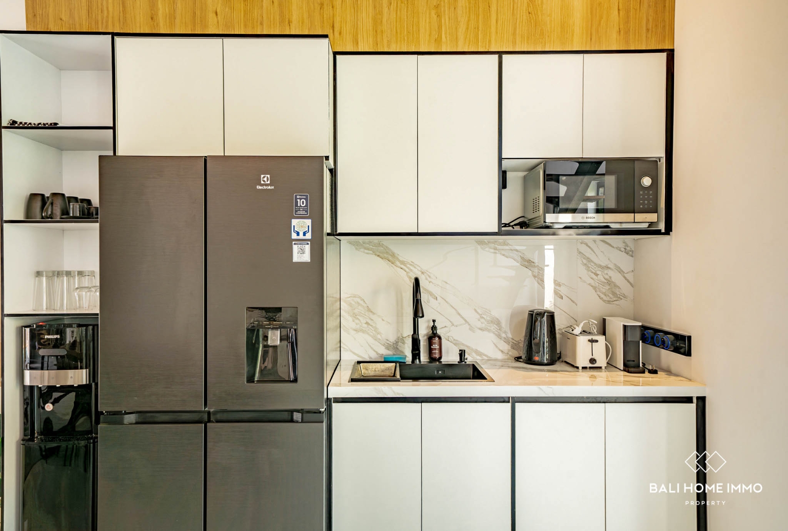 Vila modern bergaya tropis dengan 3 kamar dijual di Umalas view 7