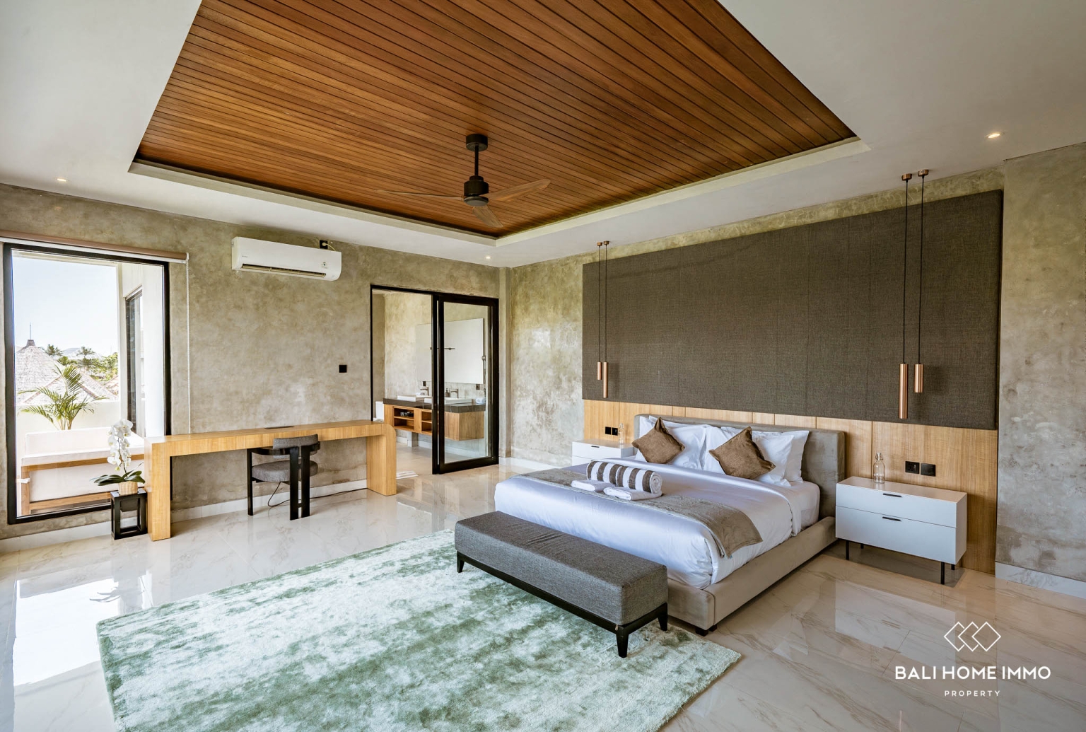 Vila modern bergaya tropis dengan 3 kamar dijual di Umalas view 7