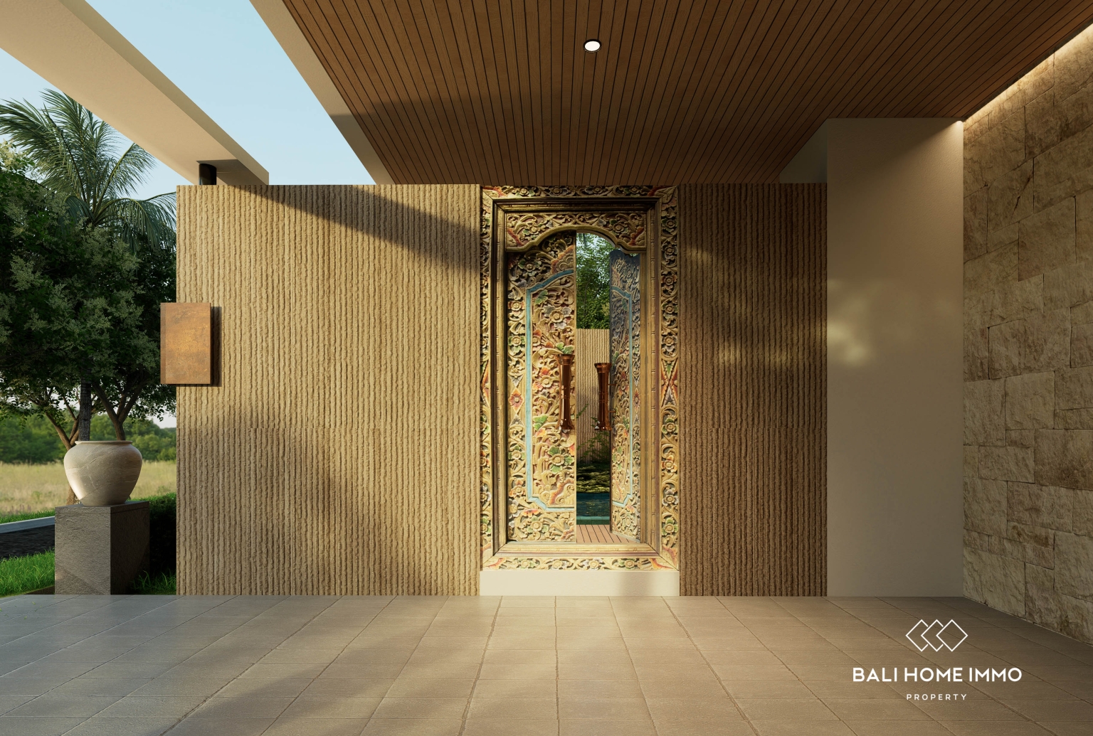 Modern Tropical Off Plan Project 3 Bedroom Villa in Babakan with Panoramic Green Views view 14