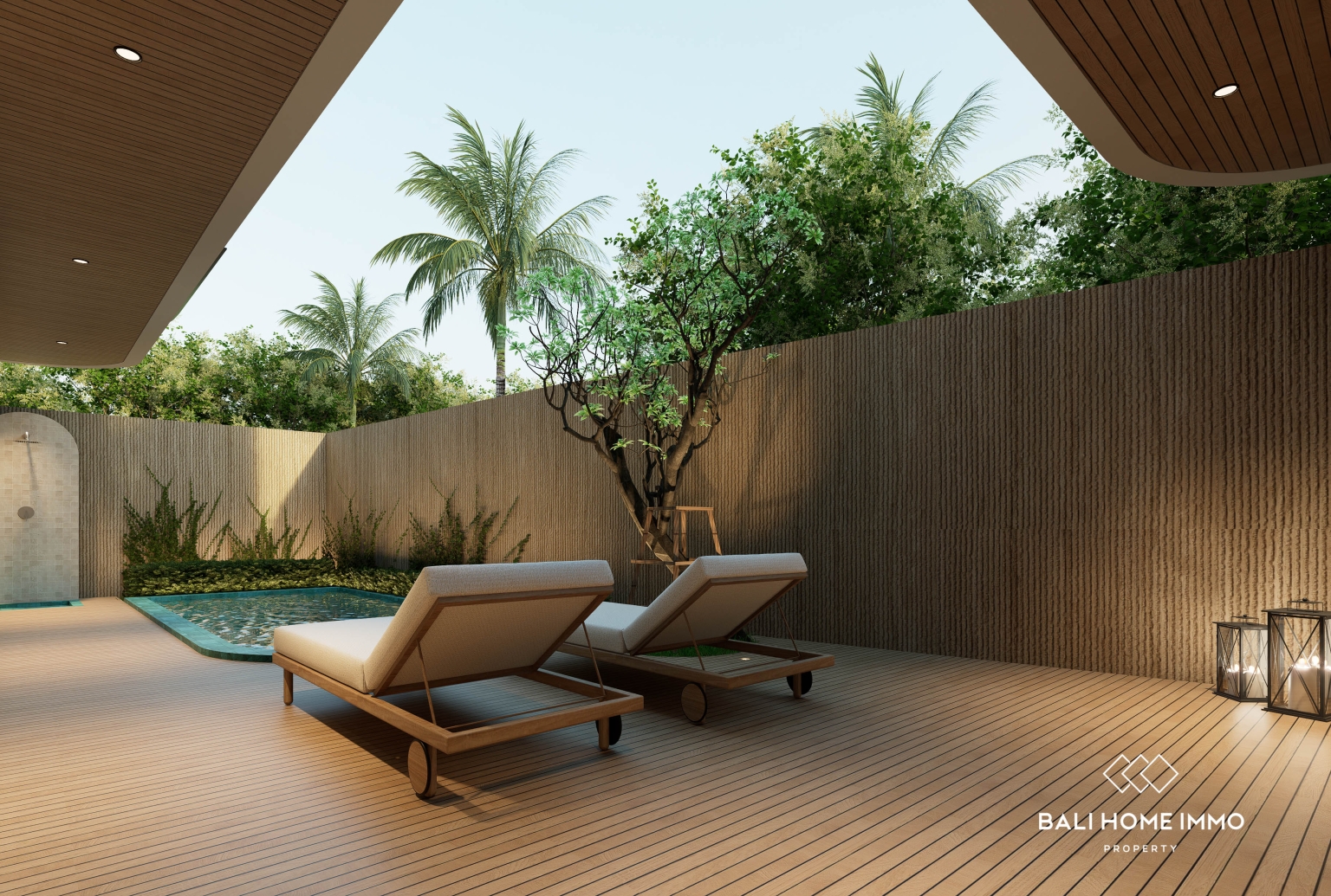Modern Tropical Off Plan Project 3 Bedroom Villa in Babakan with Panoramic Green Views view 13