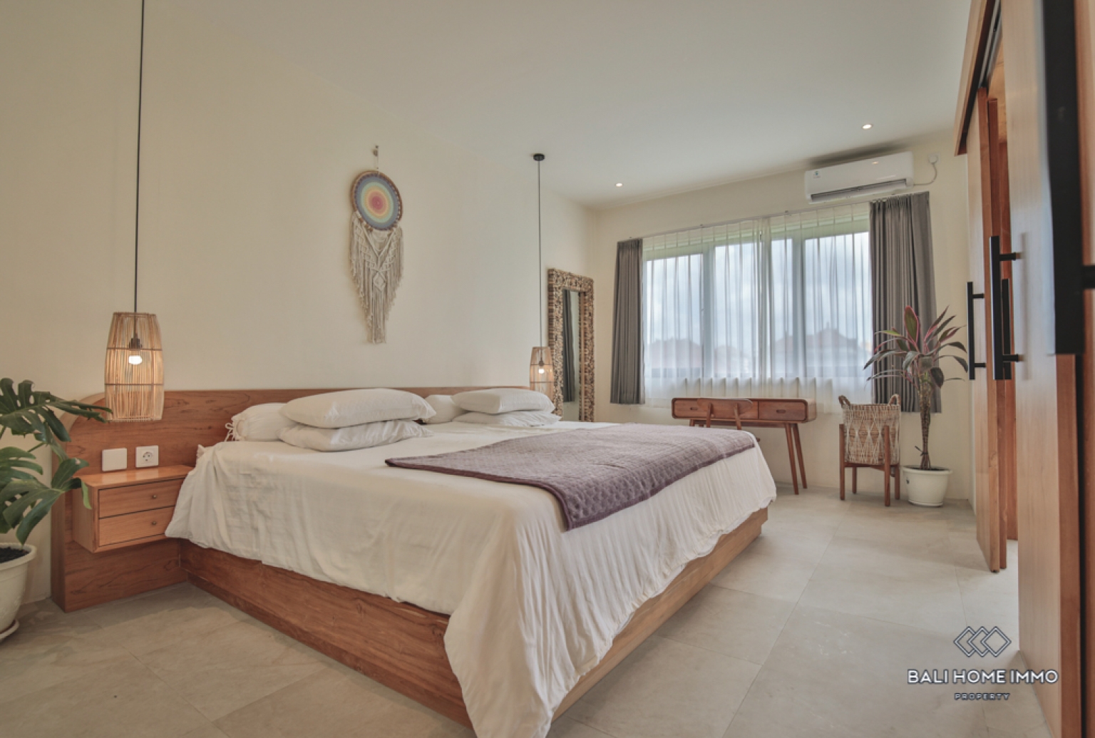 Dua Vila Modern Terpisah 1+2 Kamar Dijual dengan Status Hak Sewa di Bali Berawa view 10