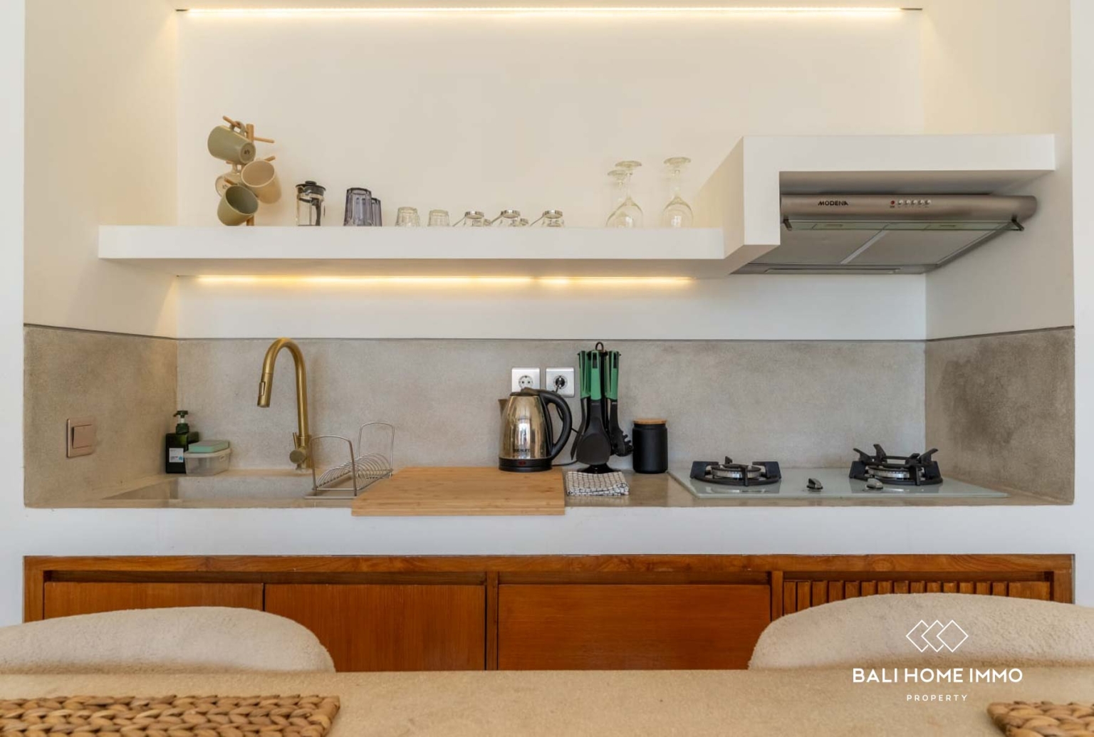 Appartement moderne d'une chambre à vendre à Pererenan, Bali view 8
