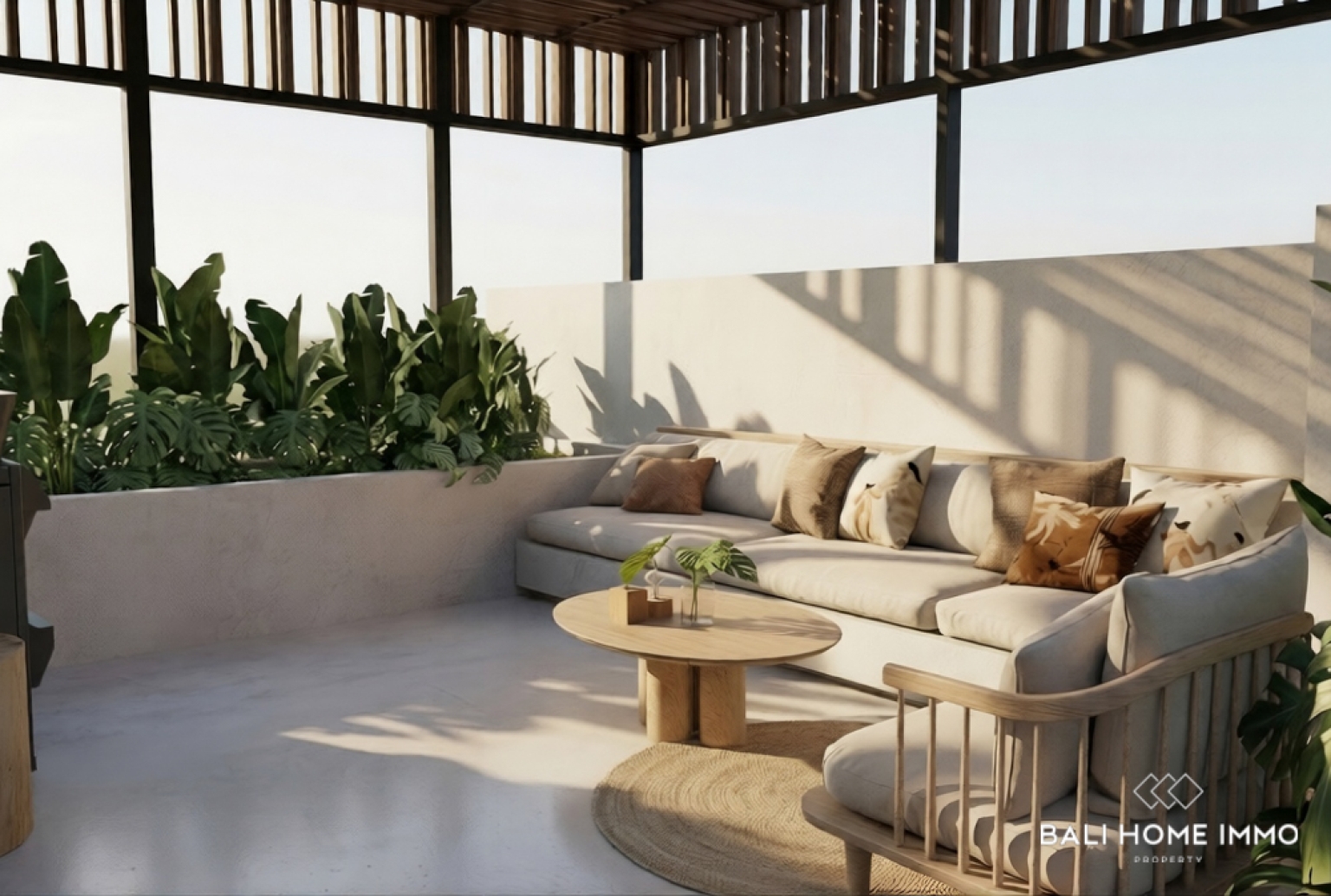 NEAR COMPLETION 3 BEDROOM VILLA WITH ROOFTOP FOR SALE LEASEHOLD IN PECATU view 20