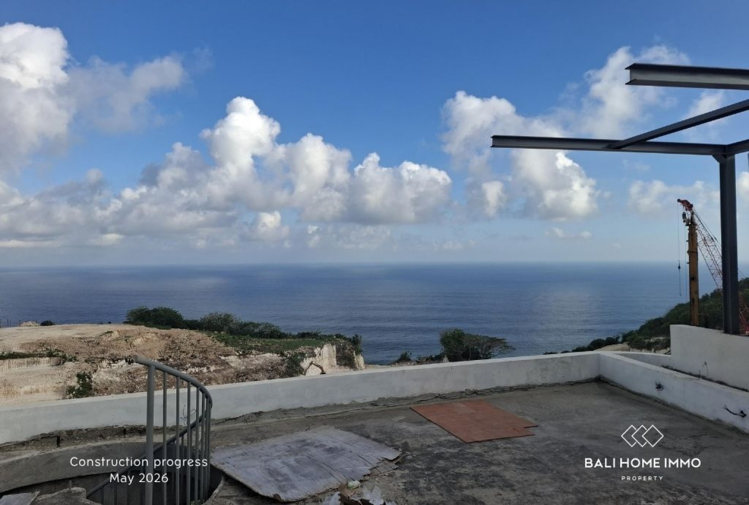 VILLA 1 KAMAR DI TEPI TEBING YANG HAMPIR SELESAI DIJUAL DENGAN STATUS LEASEHOLD DI ULUWATU view 29