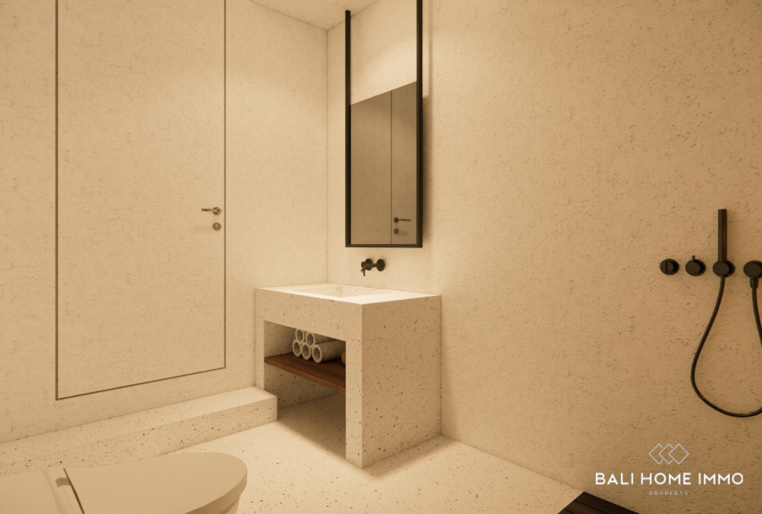 VILLA 3 KAMAR TIDUR YANG HAMPIR SELESAI DIBANGUN DENGAN PANDANGAN LAUT DI BINGIN view 14