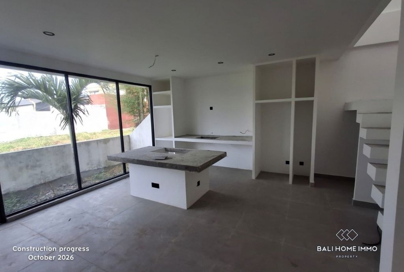 Villa de 2 chambres presque terminée à vendre dans le quartier résidentiel de Canggu à Bali view 33