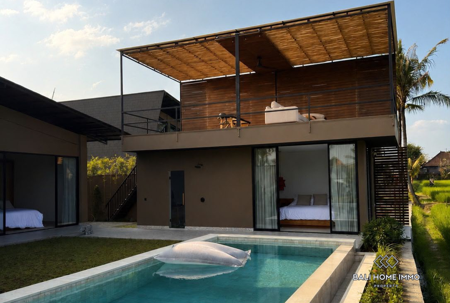 Brand new modern 3 Bedrooms villa with ricefield view in Bali Ubud view 10