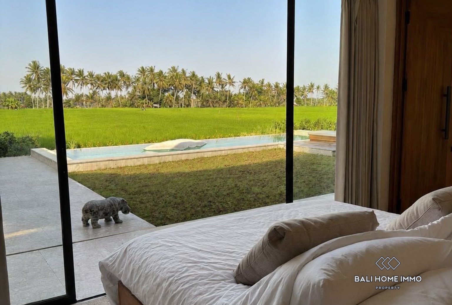 Brand new modern 3 Bedrooms villa with ricefield view in Bali Ubud view 9
